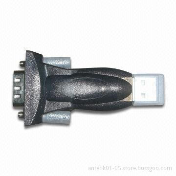 USB 1.1 or 2.0 to RS232 Converter, Power Management, Supports Full and High Speed